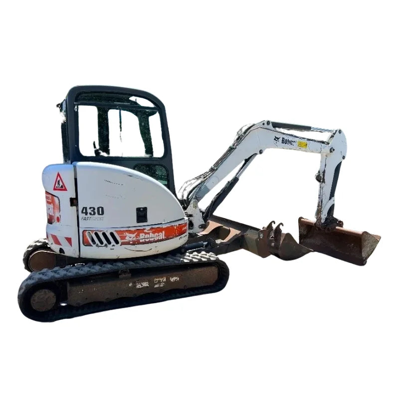 Miniexcavadora compacta Bobcat 430 3,5 t 6 600 h — Motor Kubota V2203 32,3 kW — Ocasión 2005