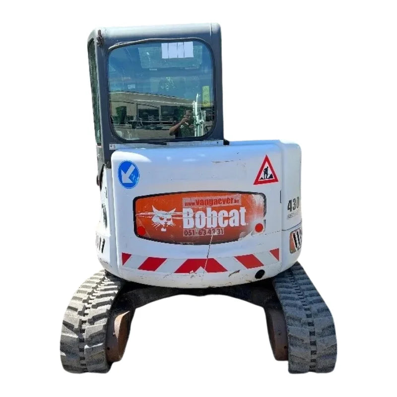Miniexcavadora compacta Bobcat 430 3,5 t 6 600 h — Motor Kubota V2203 32,3 kW — Ocasión 2005