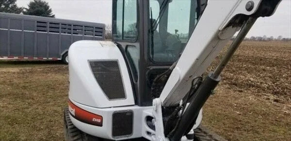Miniexcavadora Bobcat 430 de 3,5 t de ocasión 2004 con chasis extensible y enganche rápido
