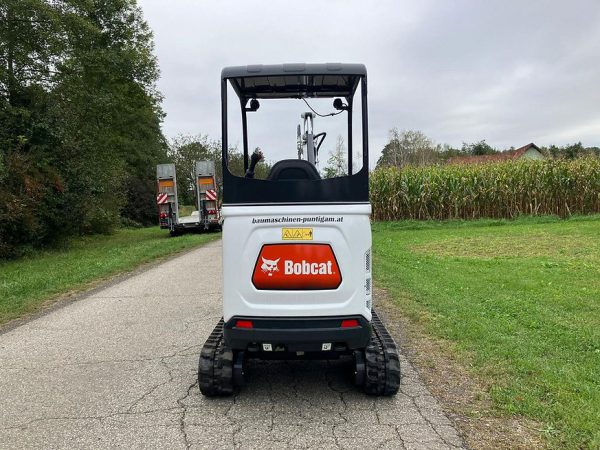 Miniexcavadora compacta Bobcat E17 de 1,7 t, usada, 2022, casi nueva, 10 h, motor Kubota