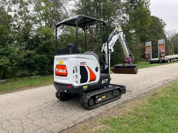 Miniexcavadora compacta Bobcat E17 de 1,7 t, usada, 2022, casi nueva, 10 h, motor Kubota