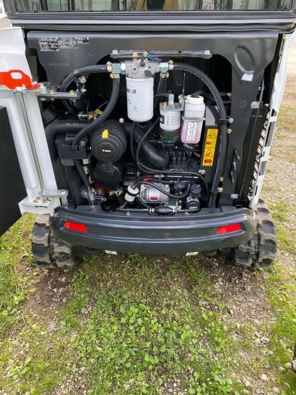 Miniexcavadora Bobcat E19 de 1,6 t usada 2019 con solo 850 h motor Mitsubishi