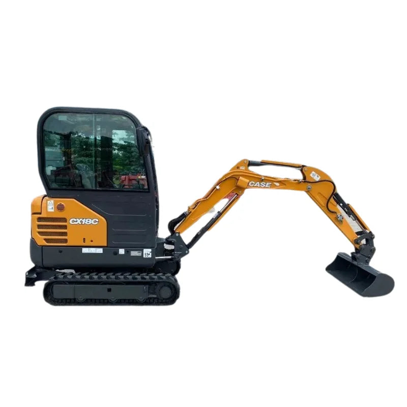 Miniexcavadora Case CX18C 1,9 t vía variable — Motor Mitsubishi 12,5 kW — Ocasión 2019 — 582 h