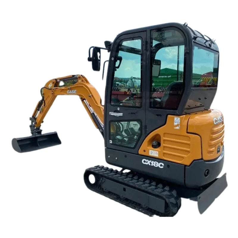 Miniexcavadora Case CX18C 1,9 t vía variable — Motor Mitsubishi 12,5 kW — Ocasión 2019 — 582 h
