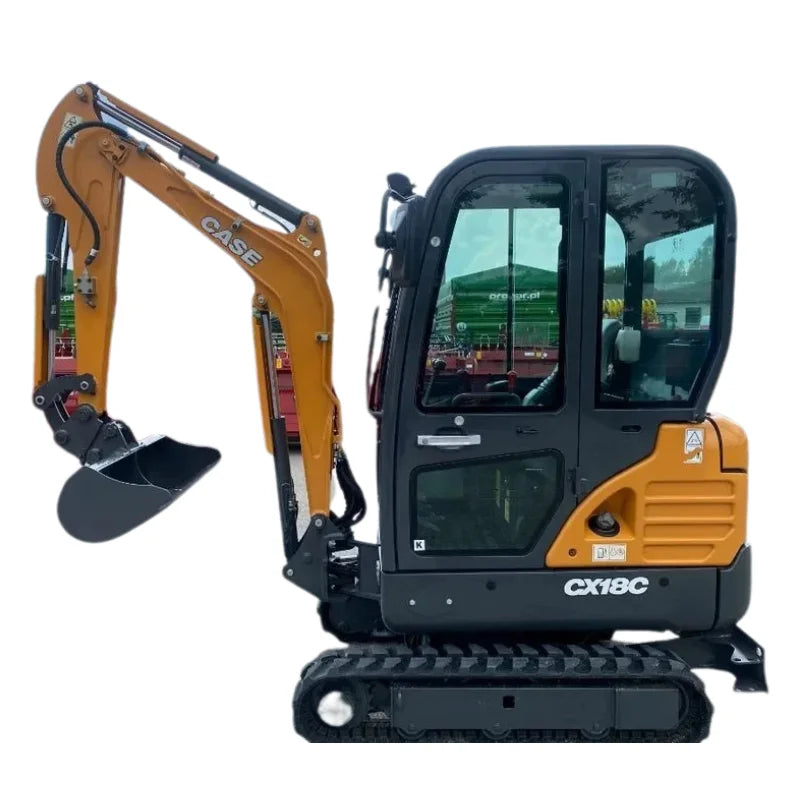 Miniexcavadora Case CX18C 1,9 t vía variable — Motor Mitsubishi 12,5 kW — Ocasión 2019 — 582 h