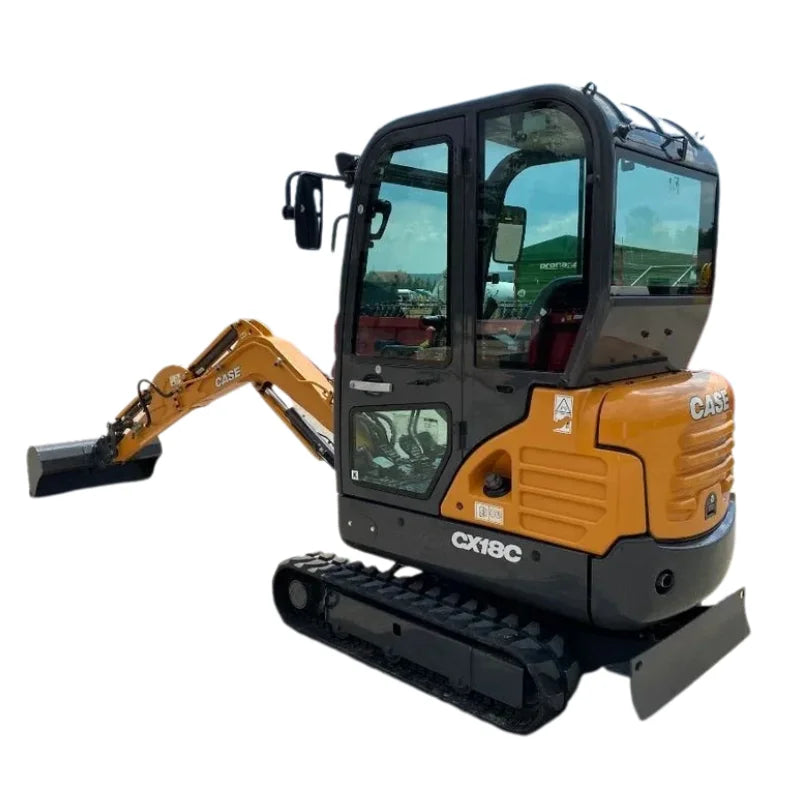 Miniexcavadora Case CX18C 1,9 t vía variable — Motor Mitsubishi 12,5 kW — Ocasión 2019 — 582 h
