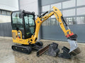 Miniexcavadora Caterpillar 301.6 de 1,8 t usada 2019 de 1870 h con enganche Lehnhoff