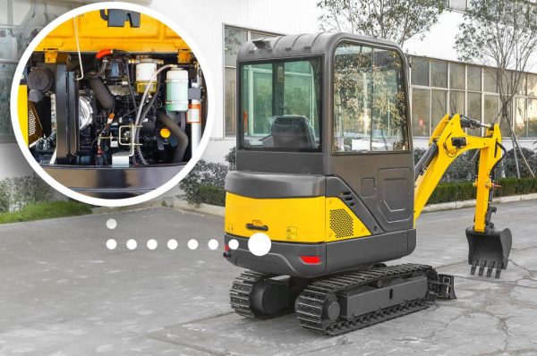 Miniexcavadora Compartec Bobmaster Premium de 1,2 t de ocasión casi nueva de 10 h extensible