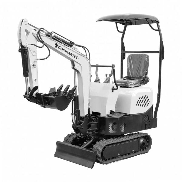 Miniexcavadora de ocasión Compartec Bobmaster Pro 890 kg Euro 5 de 840 mm de ancho