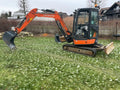 Miniexcavadora Hitachi ZX33U de 3,7 t de ocasión 2015 con 1480 h y doble circuito hidráulico