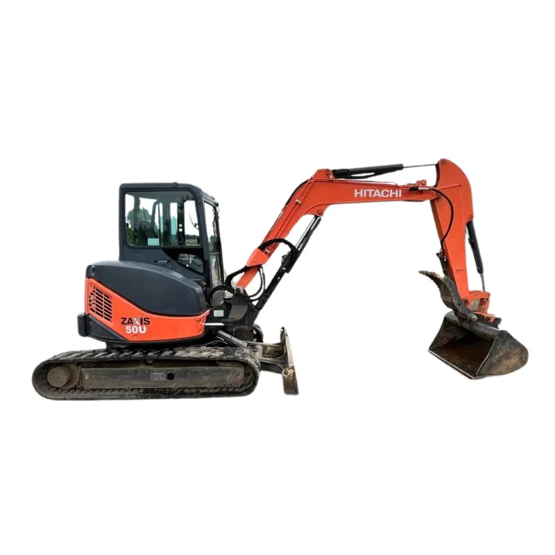 Miniexcavadora Hitachi ZX50U 4,72 t — Motor Yanmar TNV88 29,4 kW — Ocasión 2012 — 2 000 h