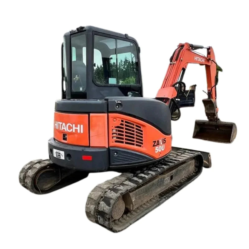 Miniexcavadora Hitachi ZX50U 4,72 t — Motor Yanmar TNV88 29,4 kW — Ocasión 2012 — 2 000 h