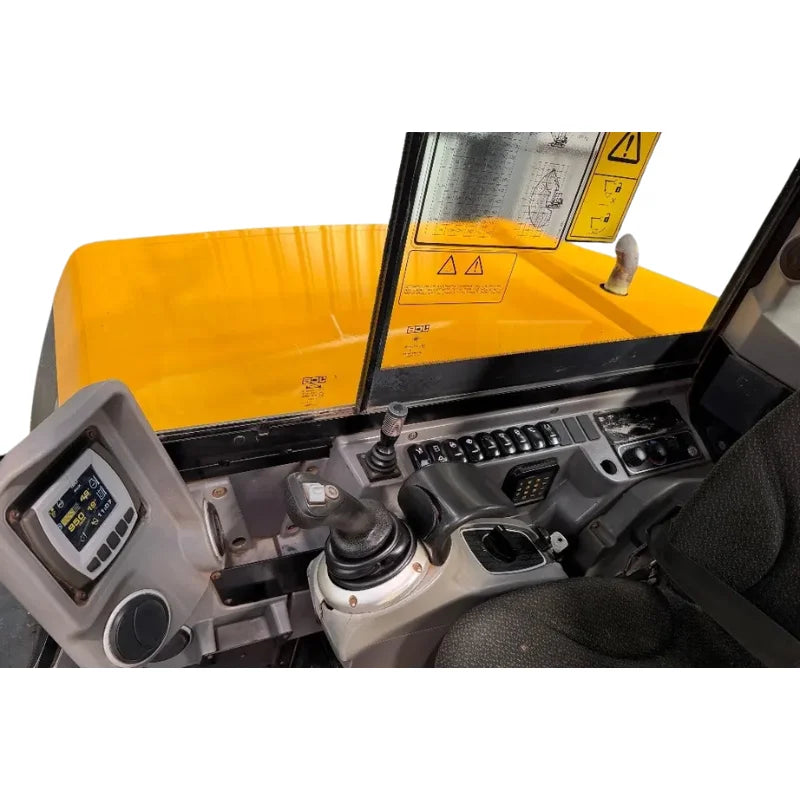 JCB 86C-1 ECO 8,6 t Excavadora Compacta Usada 2018 con Enganche Rápido y 3 Cucharas