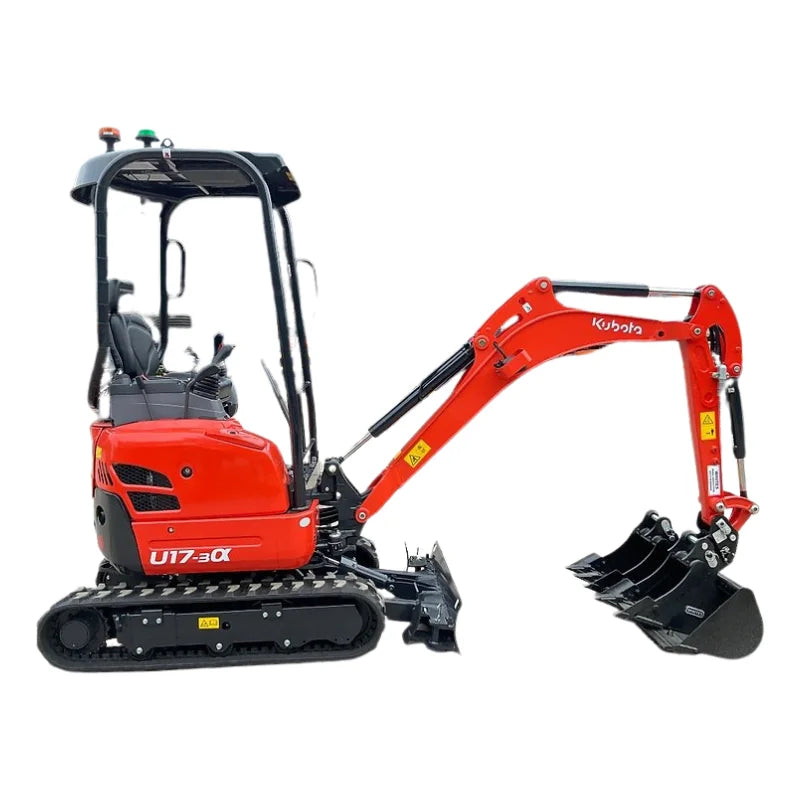 Miniexcavadora Kubota U17-3A 1,7 t giro cero — Motor D902-E4 — Usado 2023 — 57 h