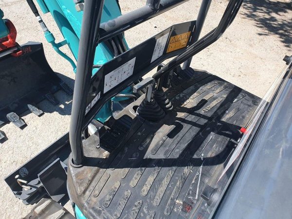 Microexcavadora Kobelco SK10SR de 1 t, usada, 2022, casi nueva, 10 h, motor Yanmar