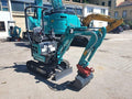 Microexcavadora Kobelco SK10SR de 1 t, usada, 2022, casi nueva, 10 h, motor Yanmar