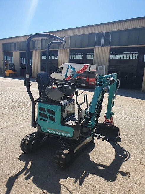 Microexcavadora Kobelco SK10SR de 1 t, usada, 2022, casi nueva, 10 h, motor Yanmar