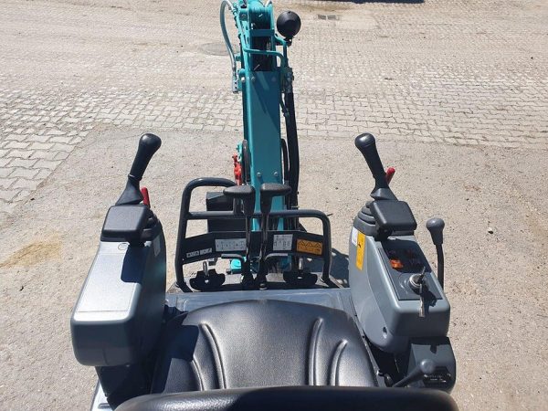 Microexcavadora Kobelco SK10SR de 1 t, usada, 2022, casi nueva, 10 h, motor Yanmar