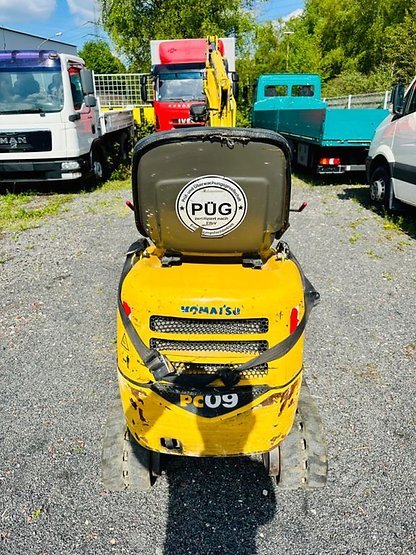 Komatsu PC 09-1 (2008) – Mini Excavadora 0,8T – 1500 h – Ultra-Compacta