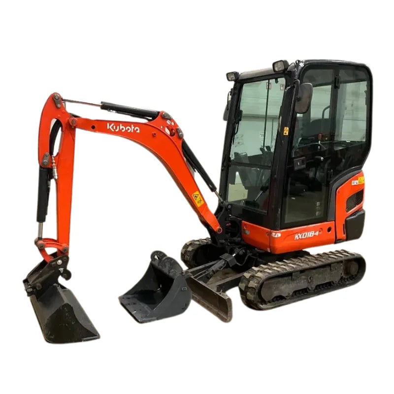 Miniexcavadora Kubota KX 018-4 1,8 t de ancho variable — Motor D902-BH 11,8 kW — Usada 2017 — 1 421 h