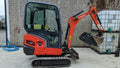 Miniexcavadora Kubota KX016-4 de 1,7 t de ocasión 2014 con cabina climatizada y 3 cucharones