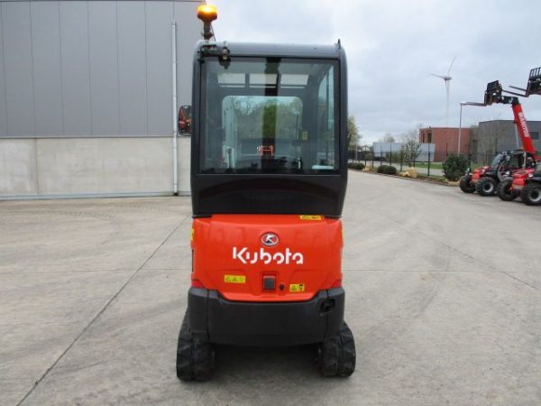 Miniexcavadora Kubota KX016-4 de 1,6 t usada 2022 de 179 h certificada CE con joysticks