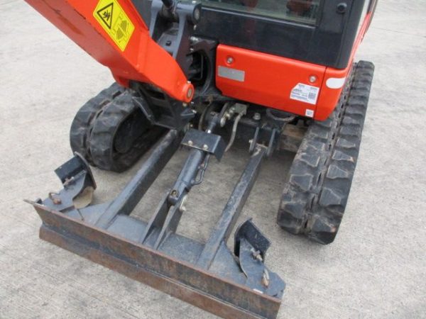 Miniexcavadora Kubota KX016-4 de 1,6 t usada 2022 de 179 h certificada CE con joysticks