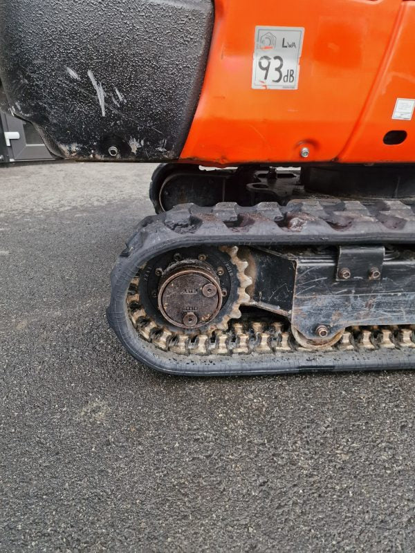 Miniexcavadora Kubota KX019-4 de 1,85 t usada 2019 con 1803 h sistema hidráulico auxiliar