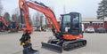 Miniexcavadora Kubota KX060-5 de 5,7 t con tiltrotator usada 2022 casi nueva de 5 h