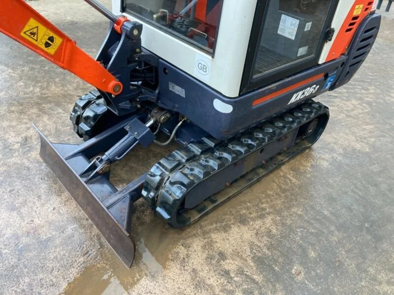 Miniexcavadora Kubota KX36-3 de 1,6 t de ocasión 2005 con 2543 h y 3 cucharones a elegir