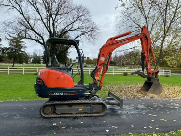 Miniexcavadora Kubota KX91-3 Super Series 2,7 t usada 2012 de 3065 h con 3 cucharones
