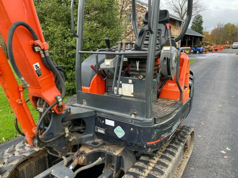 Miniexcavadora Kubota KX91-3 Super Series 2,7 t usada 2012 de 3065 h con 3 cucharones