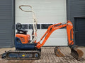 Miniexcavadora compacta Kubota U10-3 de 1,04 t, usada, año 2006, 4500 h, con 3 cucharones