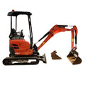 Miniexcavadora Kubota U15-3 de 1,7 t con vía variable — Motor D782-BH 9,6 kW — Usada 2017 — 1.500 h